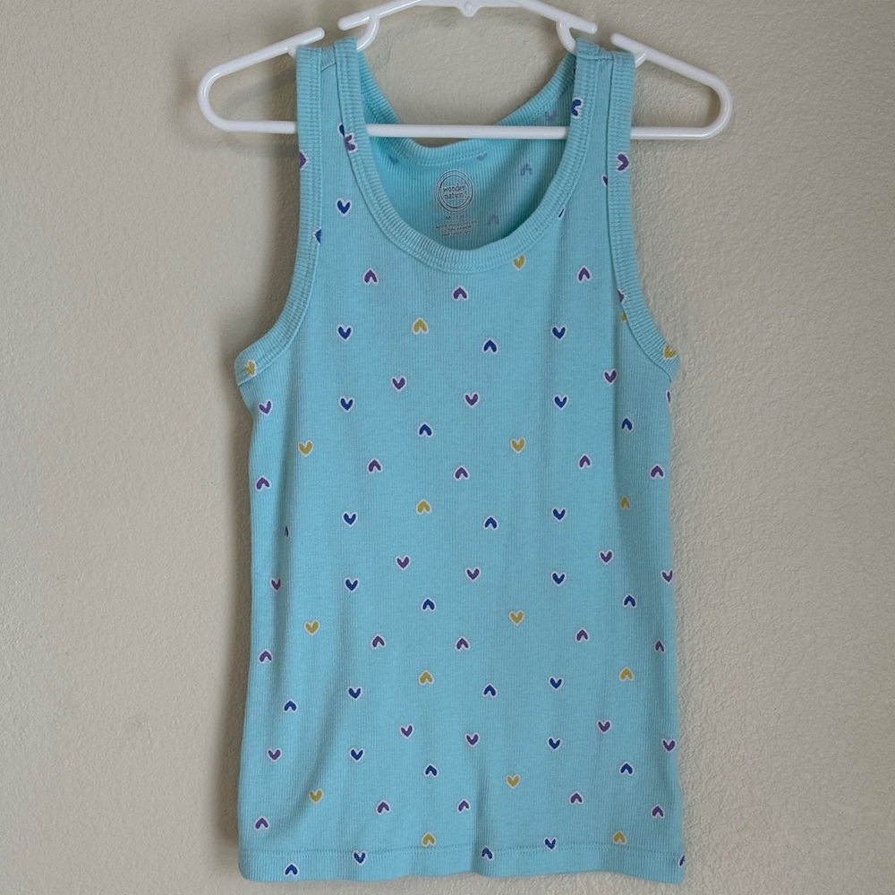 🌸Wonder Nation Ribbed Heart Tank🌸